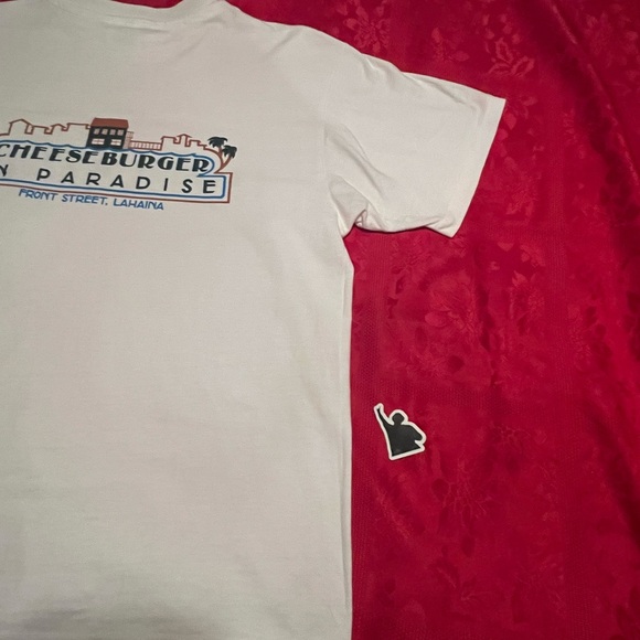 Cheeseburger In Paradise Front Street Lahaina Single Stitch Made In USA Maui VTG - Picture 11 of 12